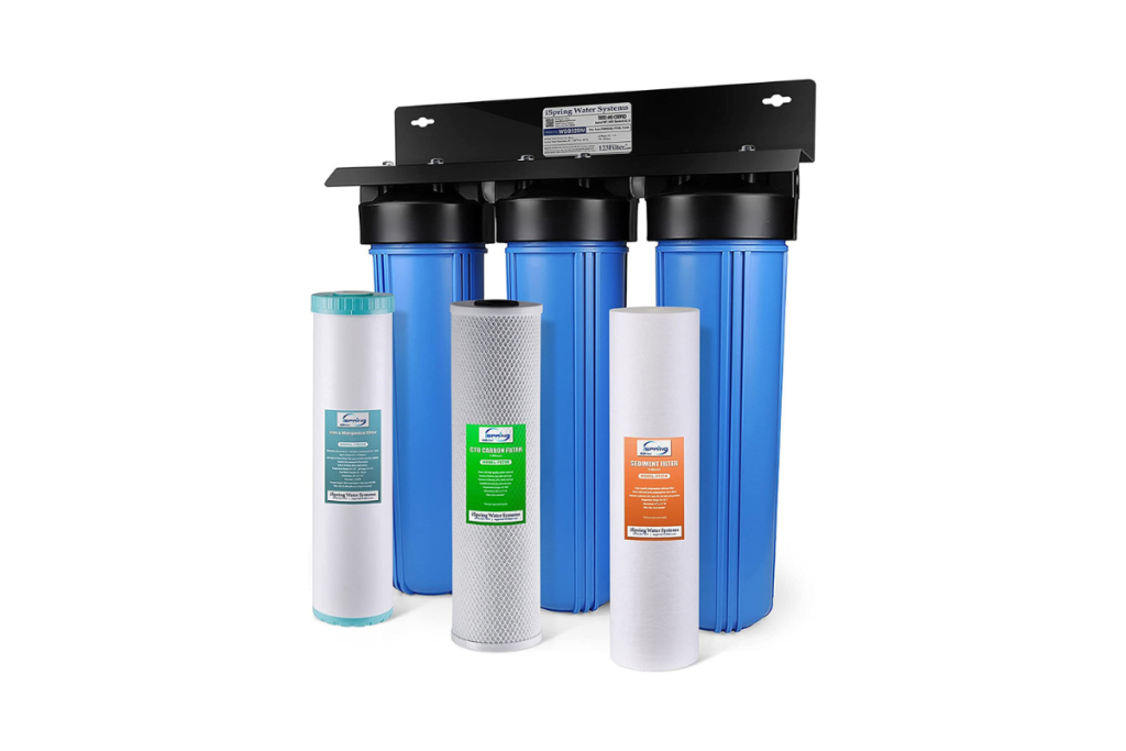 3 Stage Active Carbon 20-Inch big full House Water Filter System